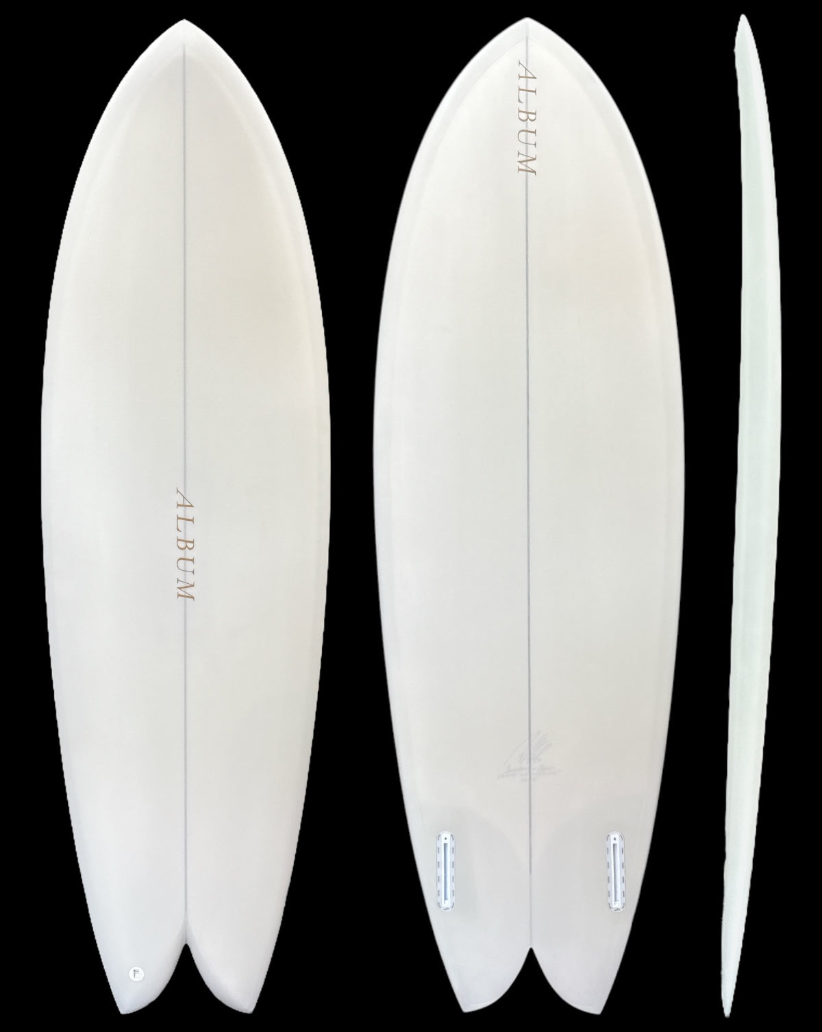 SUNSTONE - 5'8" X 20.75 X 2.6, 35.3L FUTURES BONE