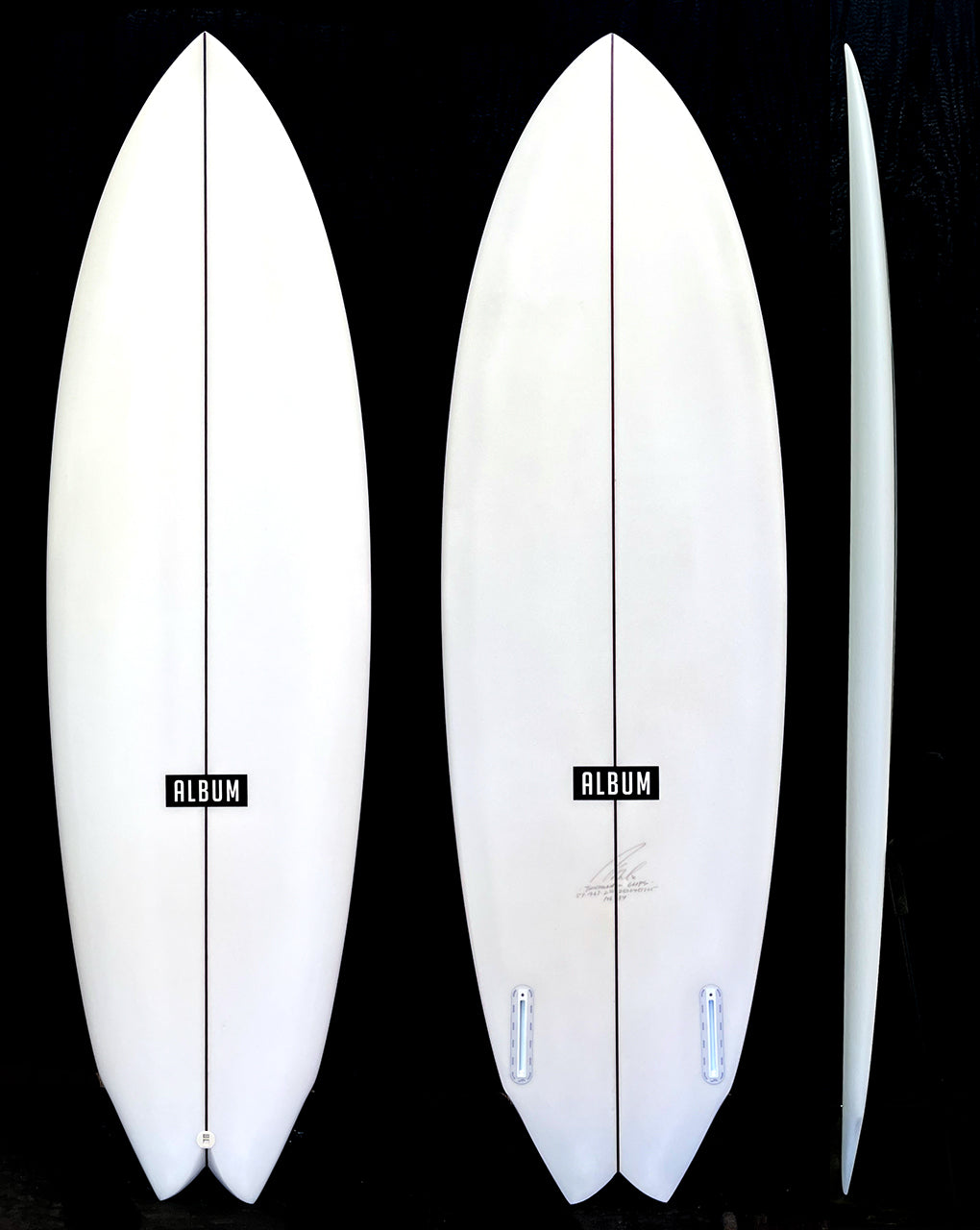[RENTAL] TWINSMAN - 5'09" X 19.88 X 2.4. 33.4L FUTURES 