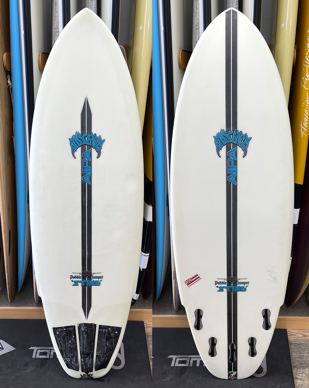 USED MAYHEM&AIPA PUDDLE JUMPER STING - 5'4" X 20.25 X 2.37, 29L FCS2