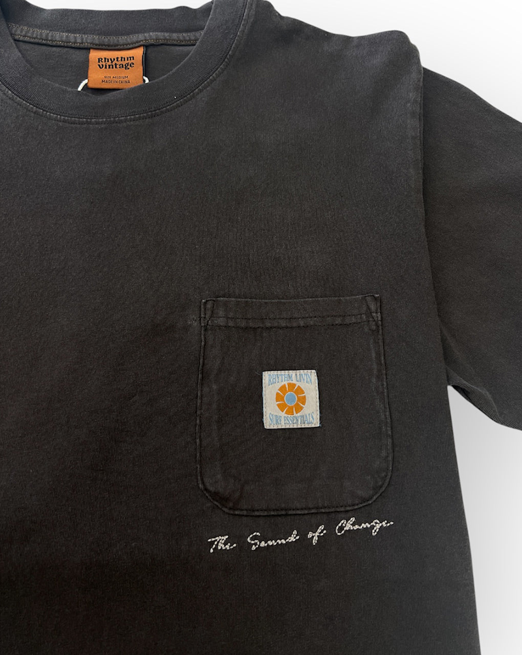 VINTAGE POCKET SS T-SHIRT - BLACK