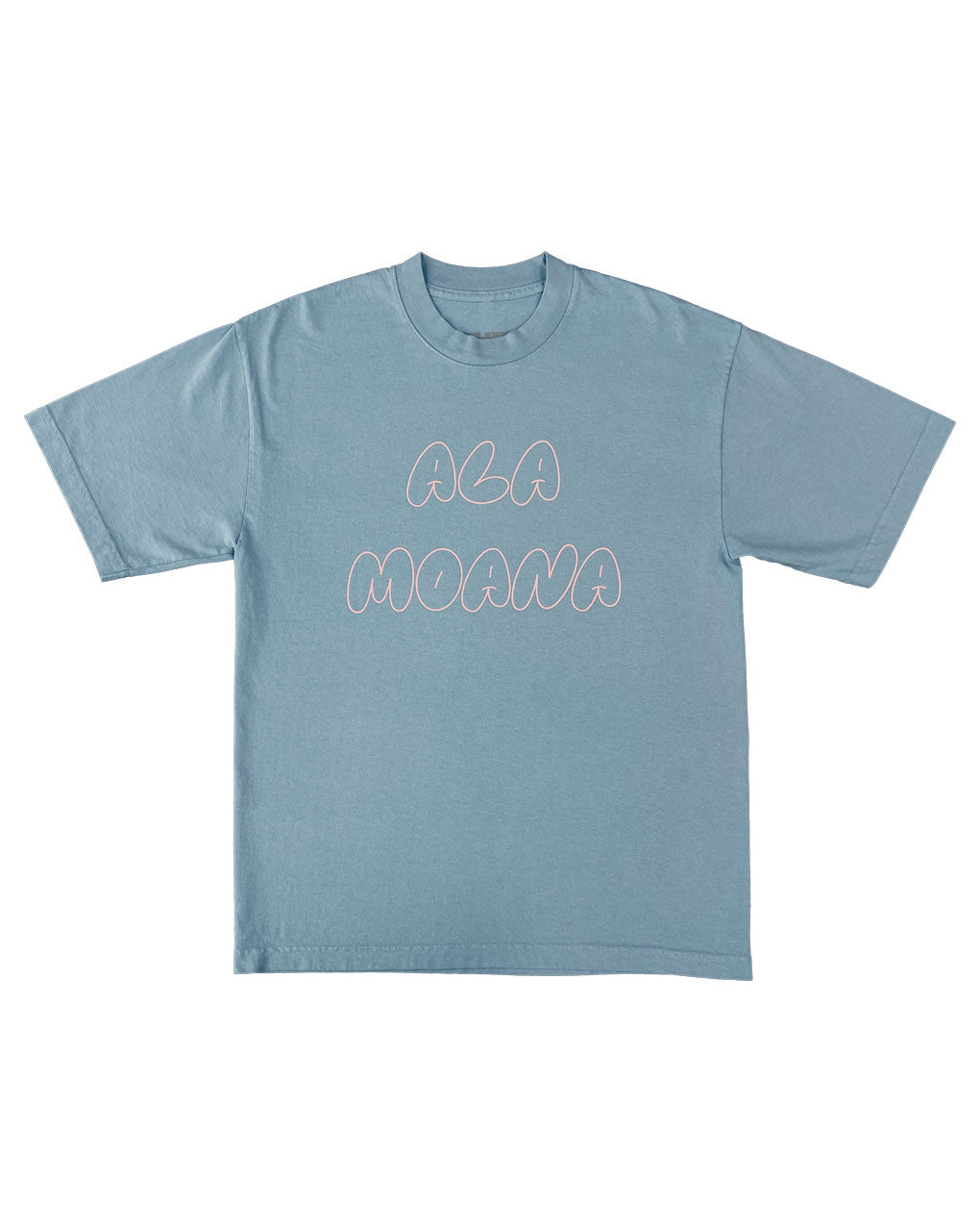 ALA MOANA BREAKS TEE - CLEAR BLUE