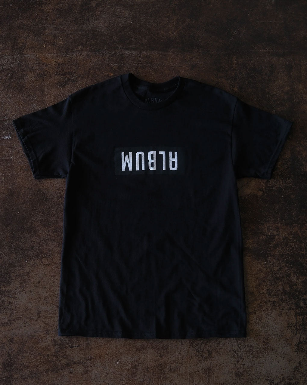 ALBUM BLOCK TEE - BLACK