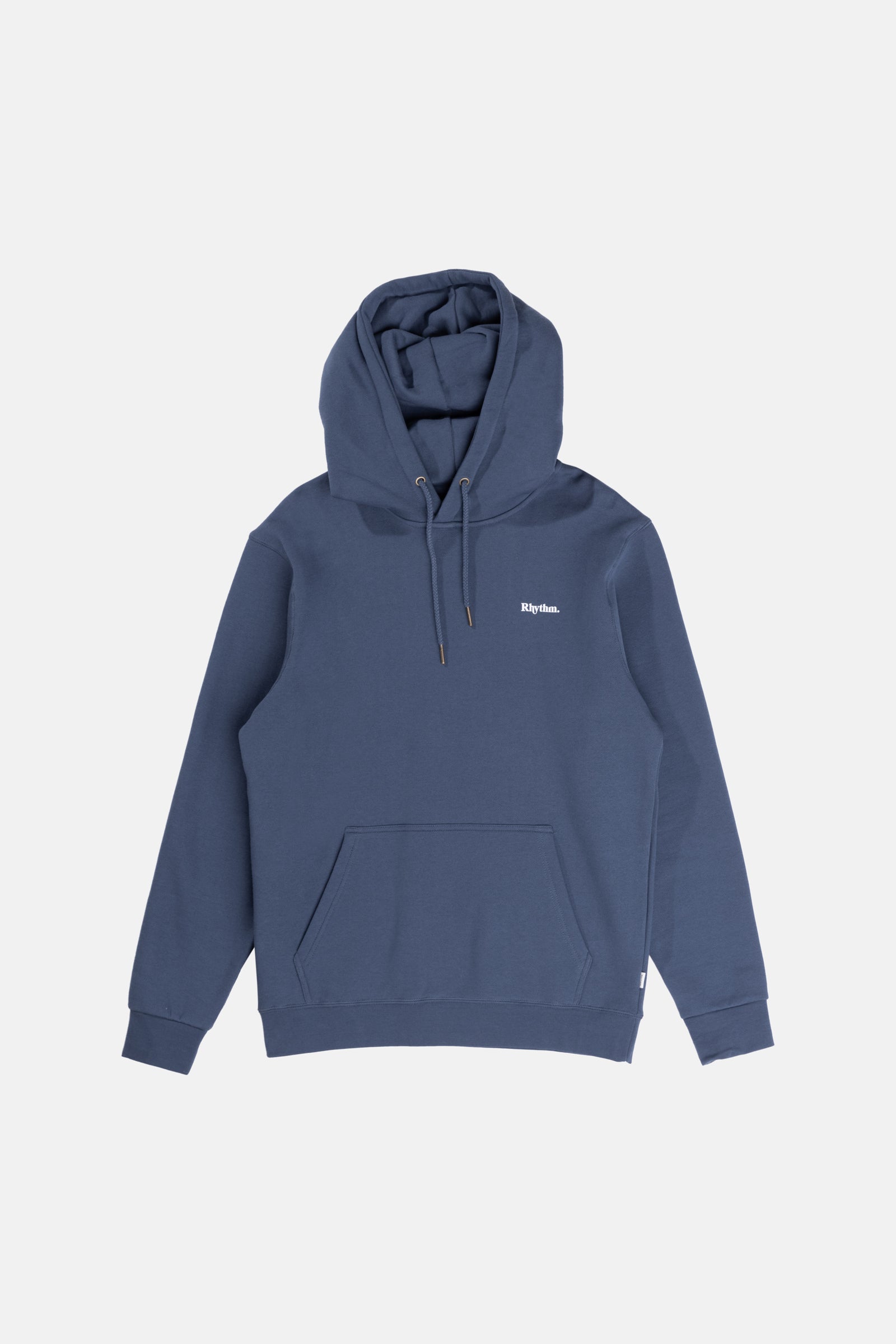 BRAND FLEECE HOOD - NAVY