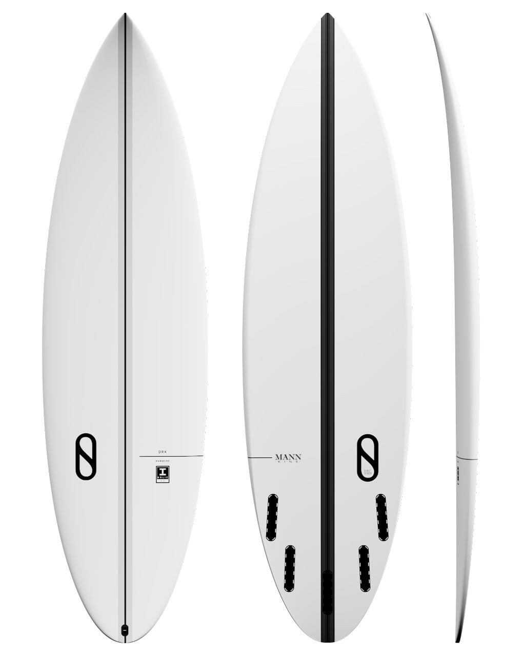 I BOLIC DRK - 5'11" X 18 11/16 X 2 1/2, 29L FUTURES