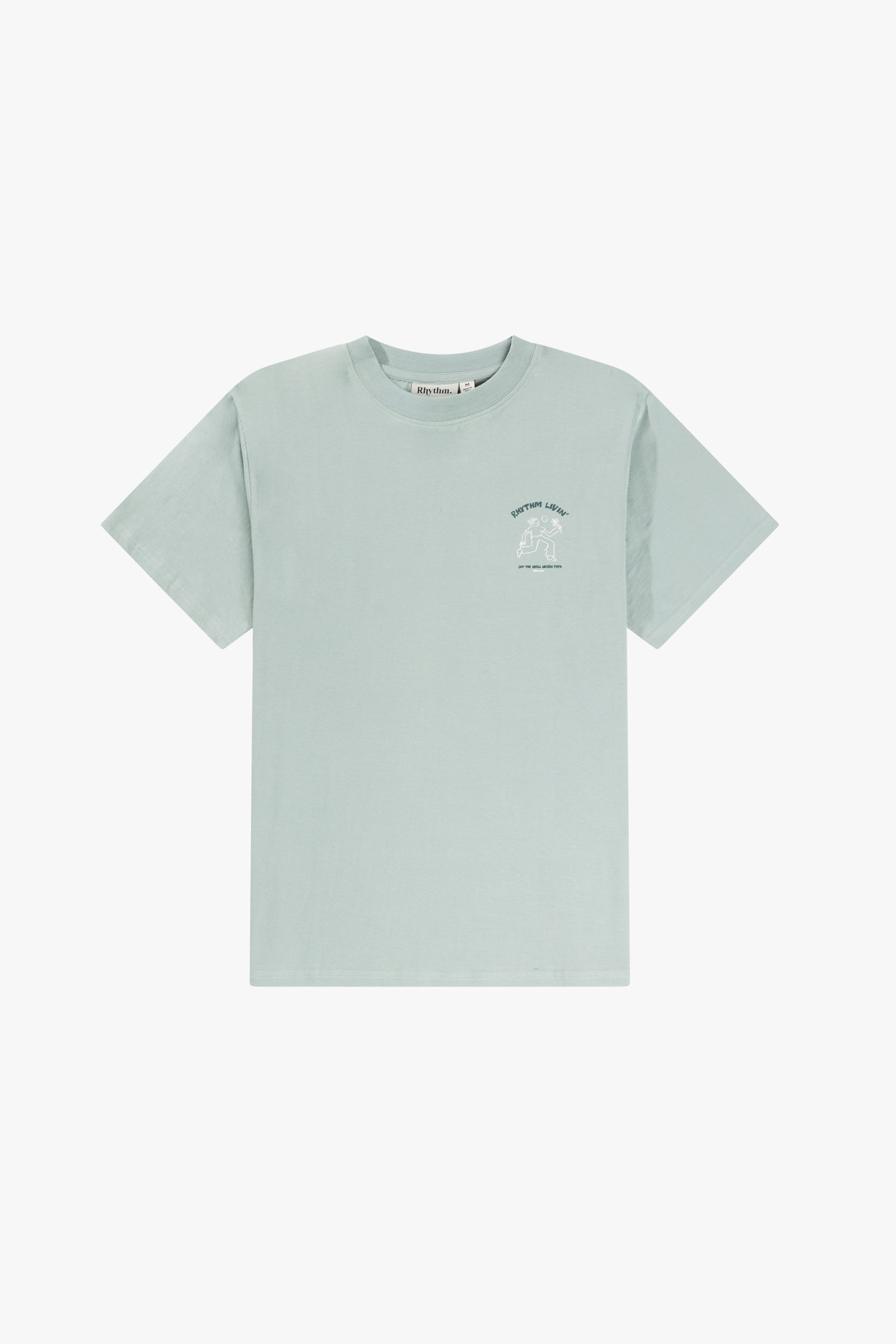 FREEDOM SS T-SHIRT - SEAFOAM