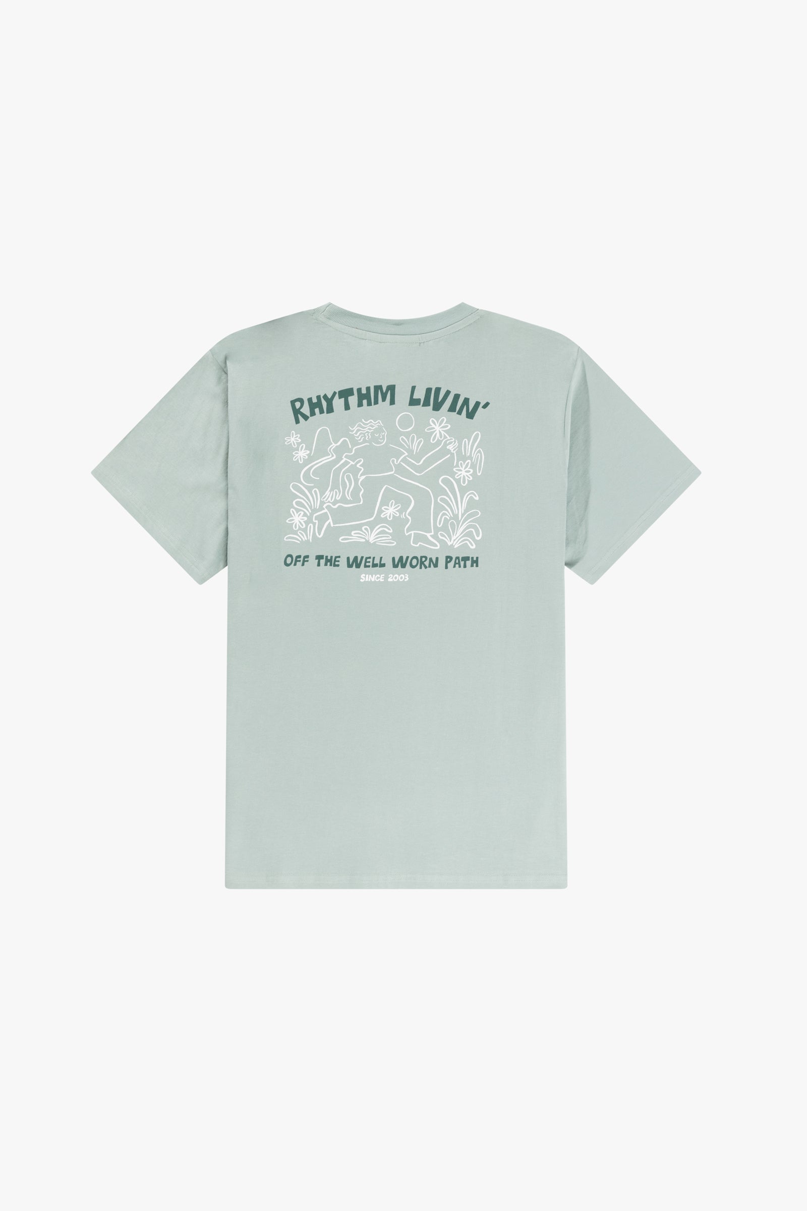 FREEDOM SS T-SHIRT - SEAFOAM