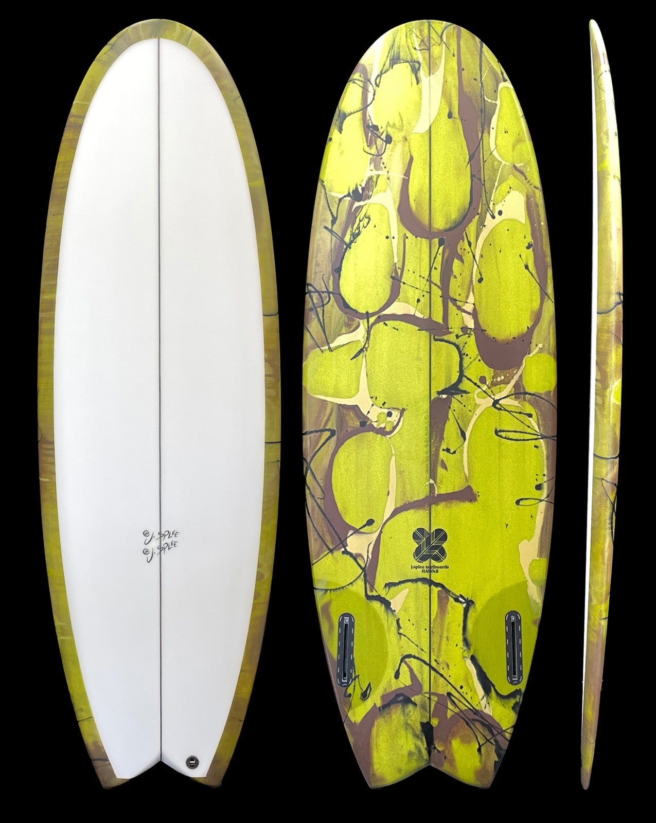 HAMMAH FISH - 5'03" X 20 1/2 X 2 1/2, 31.5L CAMO