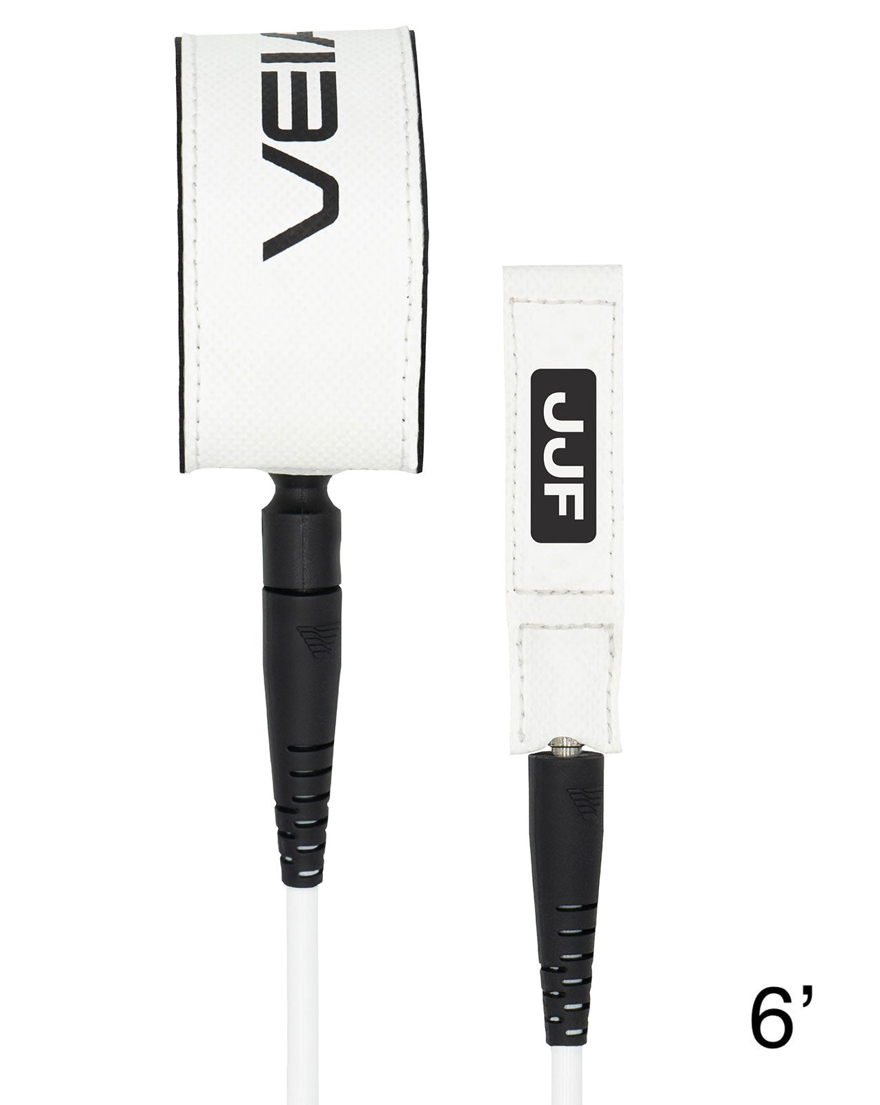 VEIA JJF PRO 6' LEASH - ORBITER WHITE