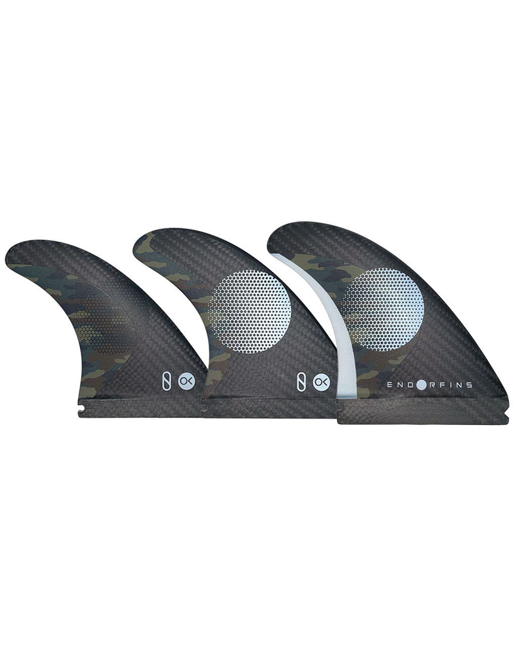 ENDORFINS X OUTERKNOWN KS1 5 FIN MEDIUM FUTURES - CAMO/WHITE