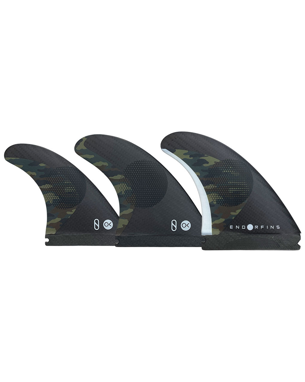 ENDORFINS X OUTERKNOWN KS1 5 FIN LARGE FUTURES - CAMO/BLACK