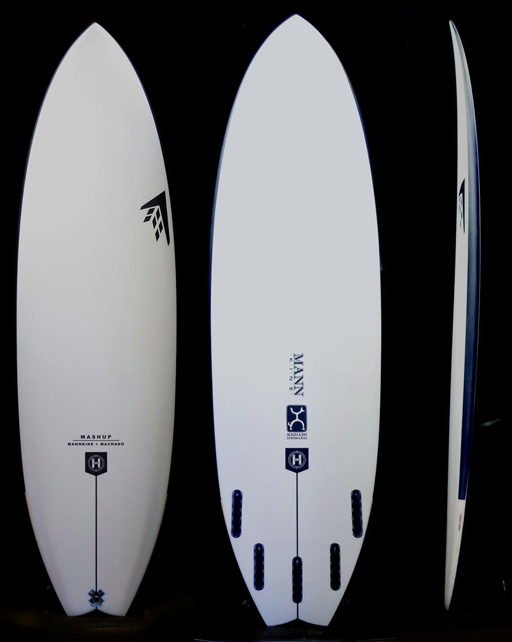 HELIUM MASHUP - 5'07" X 19 11/16 X 2 5/8, 31.4L FUTURES 0028-02 GREY