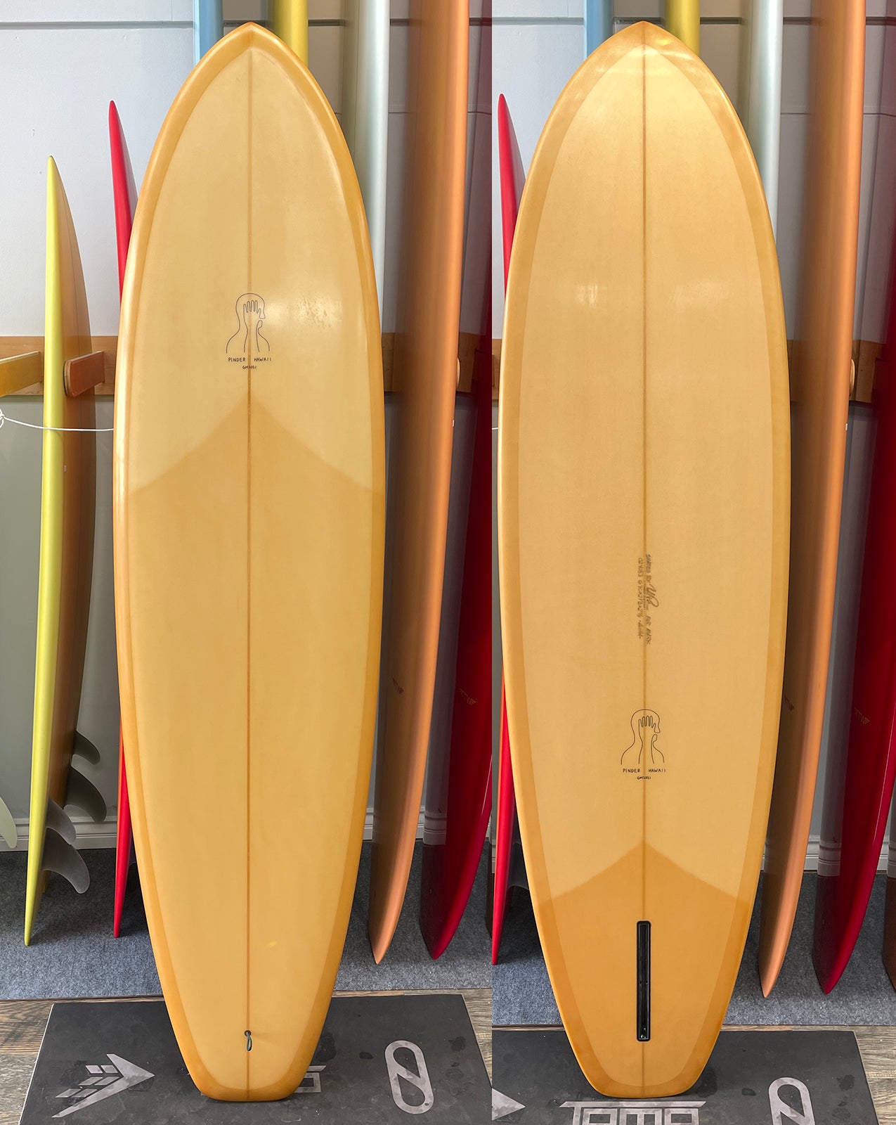 PINDER MODERN MACHINE - 6'10" x 21 1/2 x 2 7/8 about 48L~50L