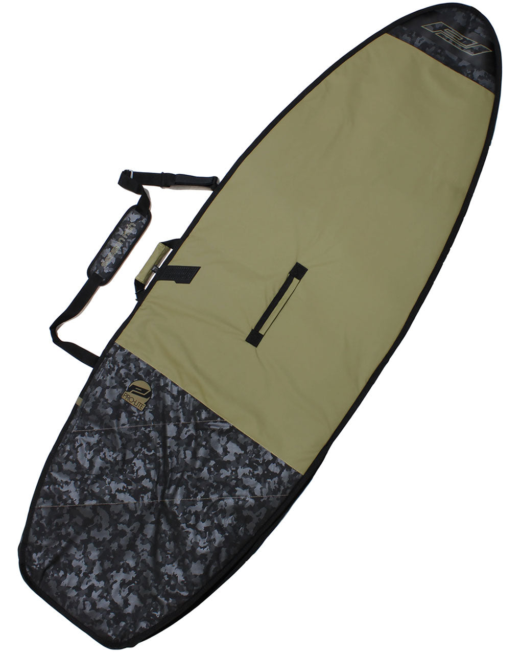 PRO LITE SESSION DAY BAG FISH/HYBRID 5'6" ~ 6'6" - SILVER/TAN/BLACK