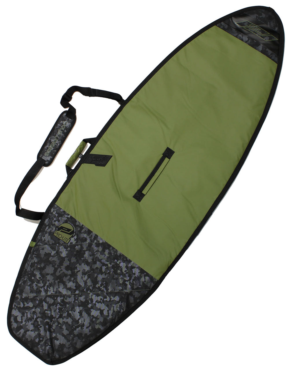 PRO LITE SESSION DAY BAG SHORTBOARD 5'10" ~ 6'6"- SILVER/GREEN/BLACK