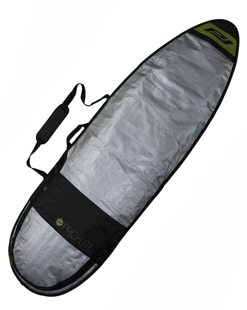PRO LITE RESESSION DAY BAG SHORTBOARD 6'0" ~ 6'3" - SLIVER/GREEN/BLACK