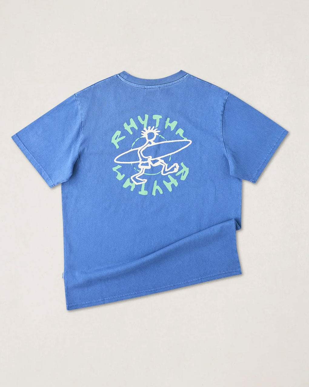 JAUNT VINTAGE SS T-SHIRT - COBALT