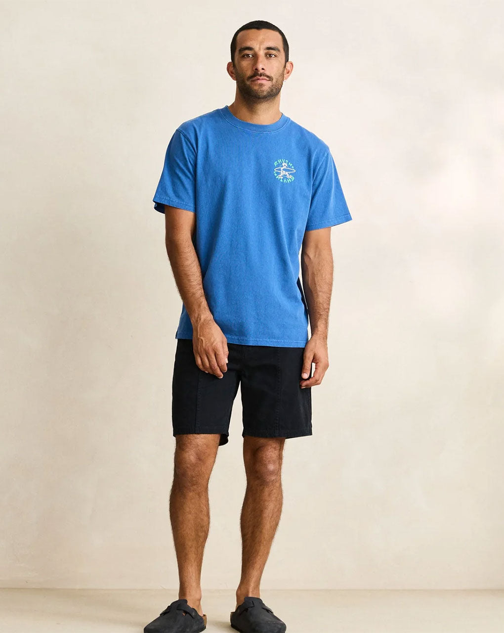 JAUNT VINTAGE SS T-SHIRT - COBALT
