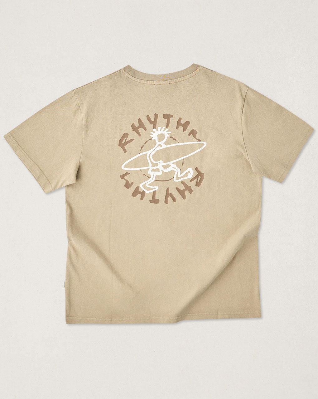 JAUNT VINTAGE SS T-SHIRT - MACADAMIA