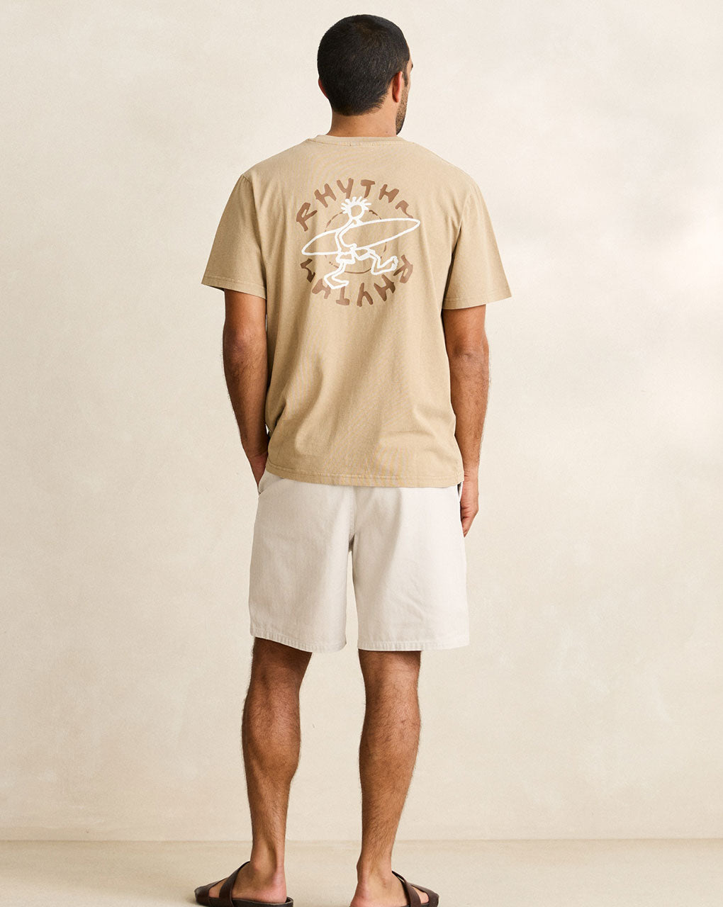 JAUNT VINTAGE SS T-SHIRT - MACADAMIA