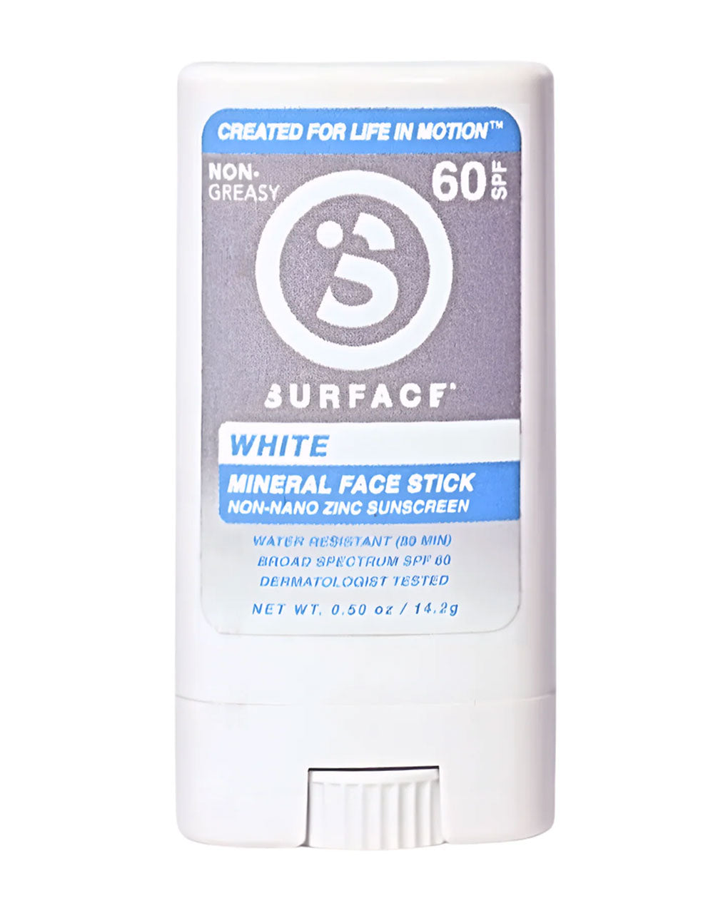 SURFACE SPF60 MINERAL FACE STICK 0.5oz - WHITE