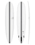 TEC 24/7 - 9'0" X 23 X 3 1/8, 73L 2+1 (FUTURES SIDE FINS) WHITE