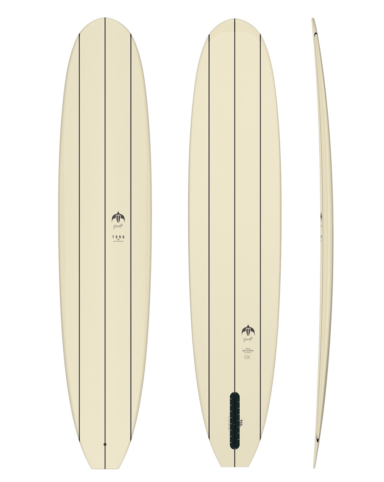 TEC EDOUARD DELPERO CLASSIC - 9'02" X 23 X 3 1/8, 77.2L SINGLE FIN GOLD