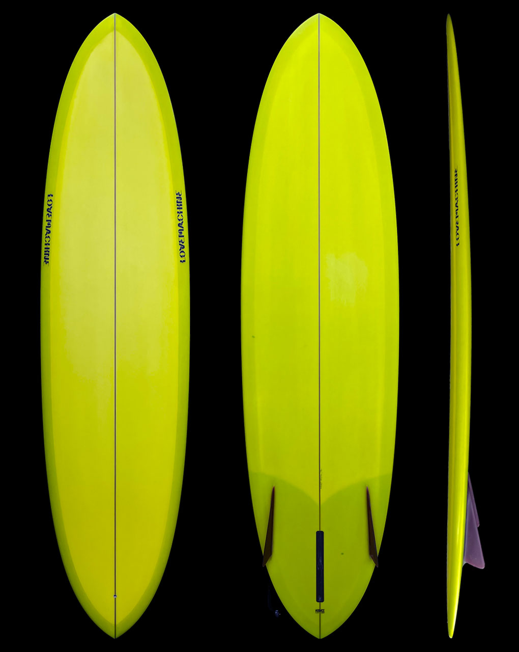 THICKLIZZY - 7'0" X 21 X 2 11/16, 42.98L AVOCADO TINT WITH GLASS ON RUNNER