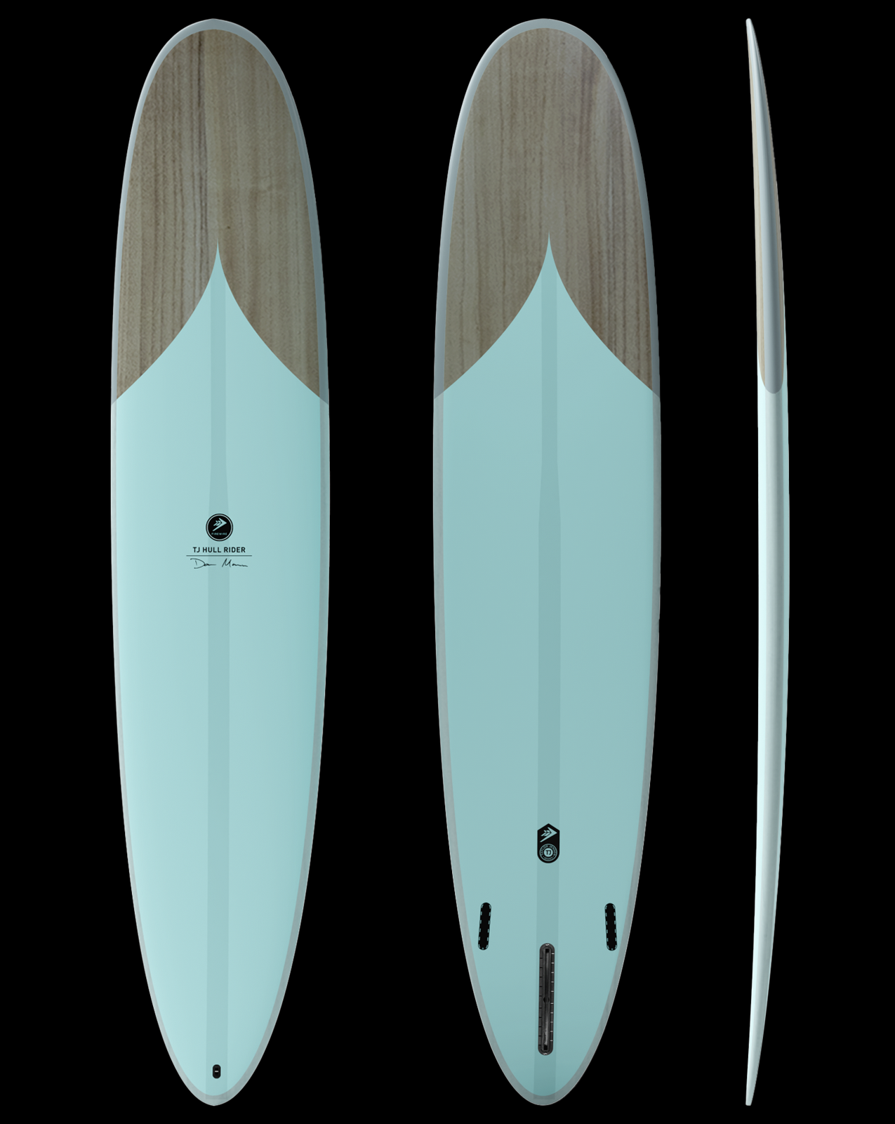 HELIUM TJ HULL RIDER - 9'00" X 23 X 3, 71.5L 2+1