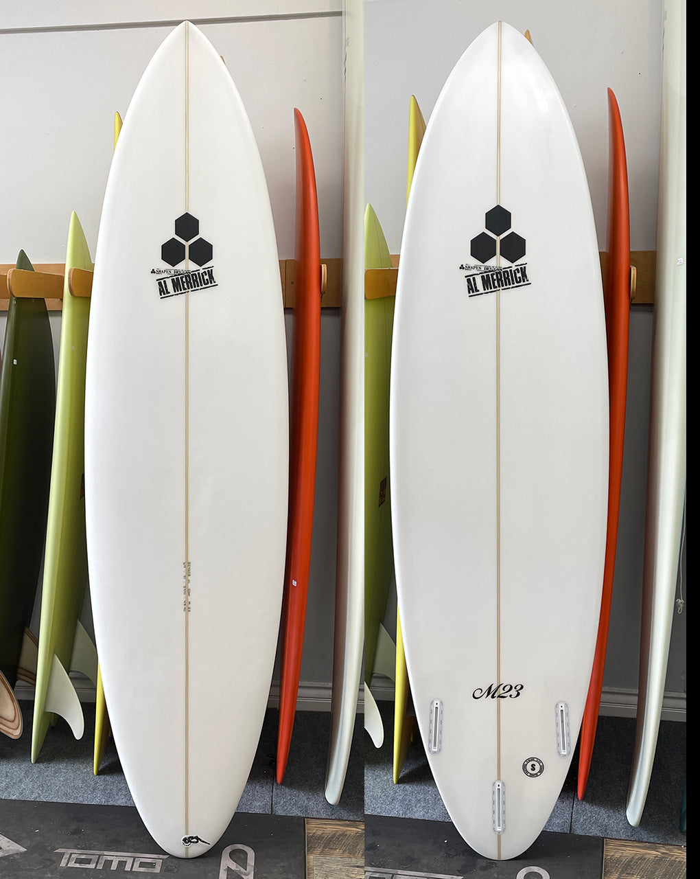 USED M23 -  6'10" X 21 X 2 3/4, 43.4L FUTURES