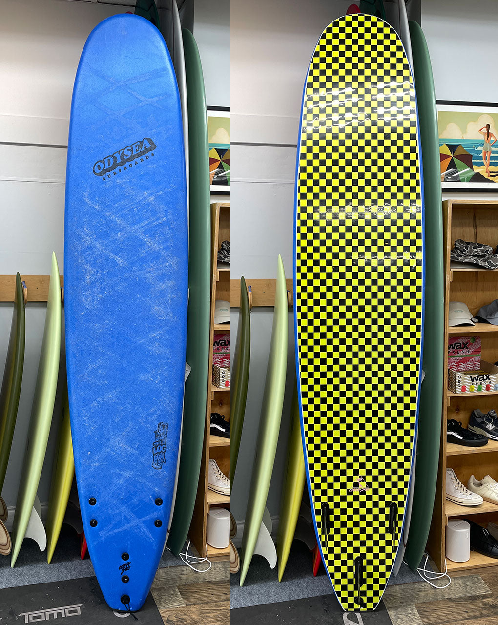 USED CATCH SURF ODYSEA LOG - 9'0” x 24” x 3.5”, 98L