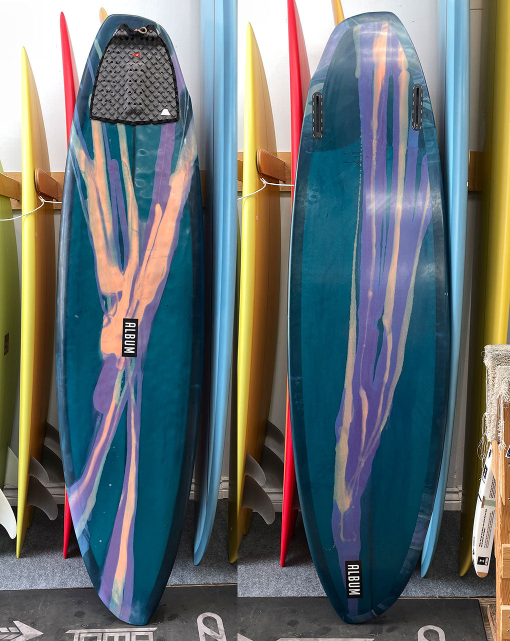 USED DISASTER (regular footer) - 6'4" X 19 3/4 X 2 1/2, 32L~33L(estimate)