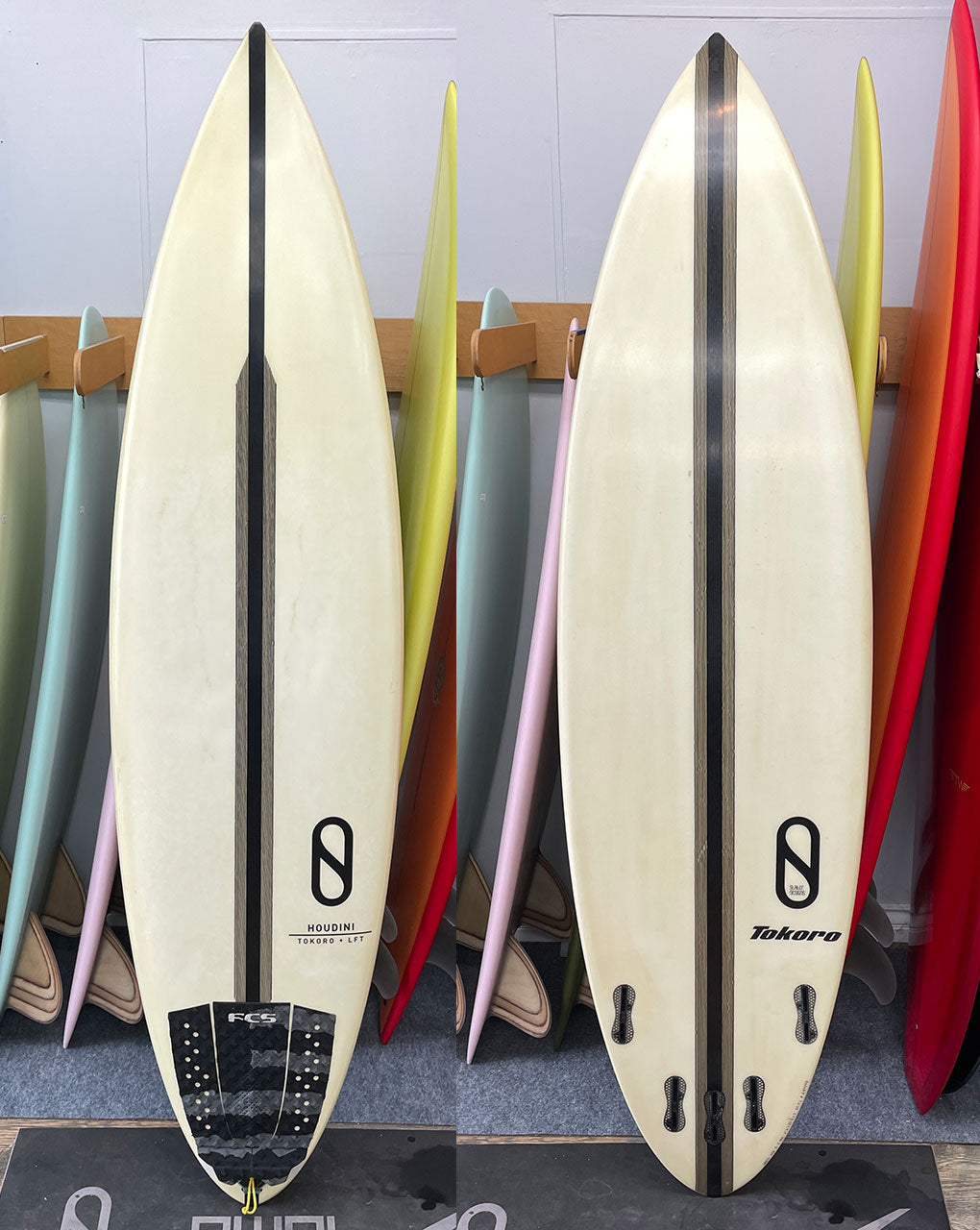 USED LFT HOUDINI - 6'6" X 20 1/4 X 3, 39.9L FCS2