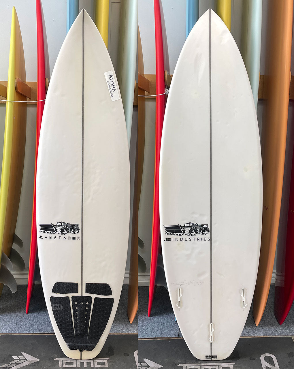 USED [中古] JS MONSTA BOX 2020 - 5'10" X 19 3/4 X 2 9/16, 31.5L FCS2