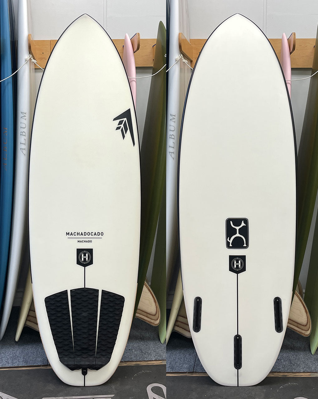 USED HELIUM MACHADOCADO - 5'2" X 19 13/16 X 2 1/4, 25.9L FUTURES