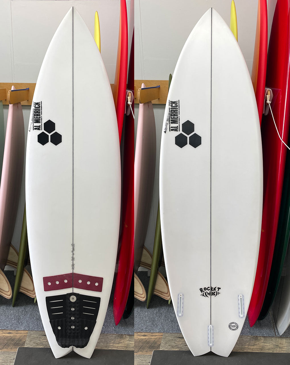 USED ROCKET WIDE - 6'2" X 21 X 2 7/8, 40.7L FUTURES