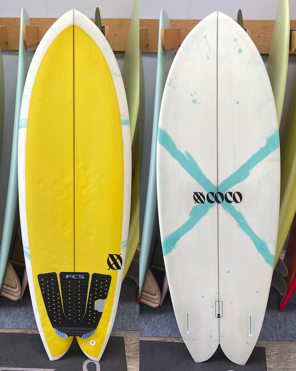 USED XO COCO TRYST - 5'1" X 19.63 X 2.34, 27L~27.5L(estimated) FUTURES