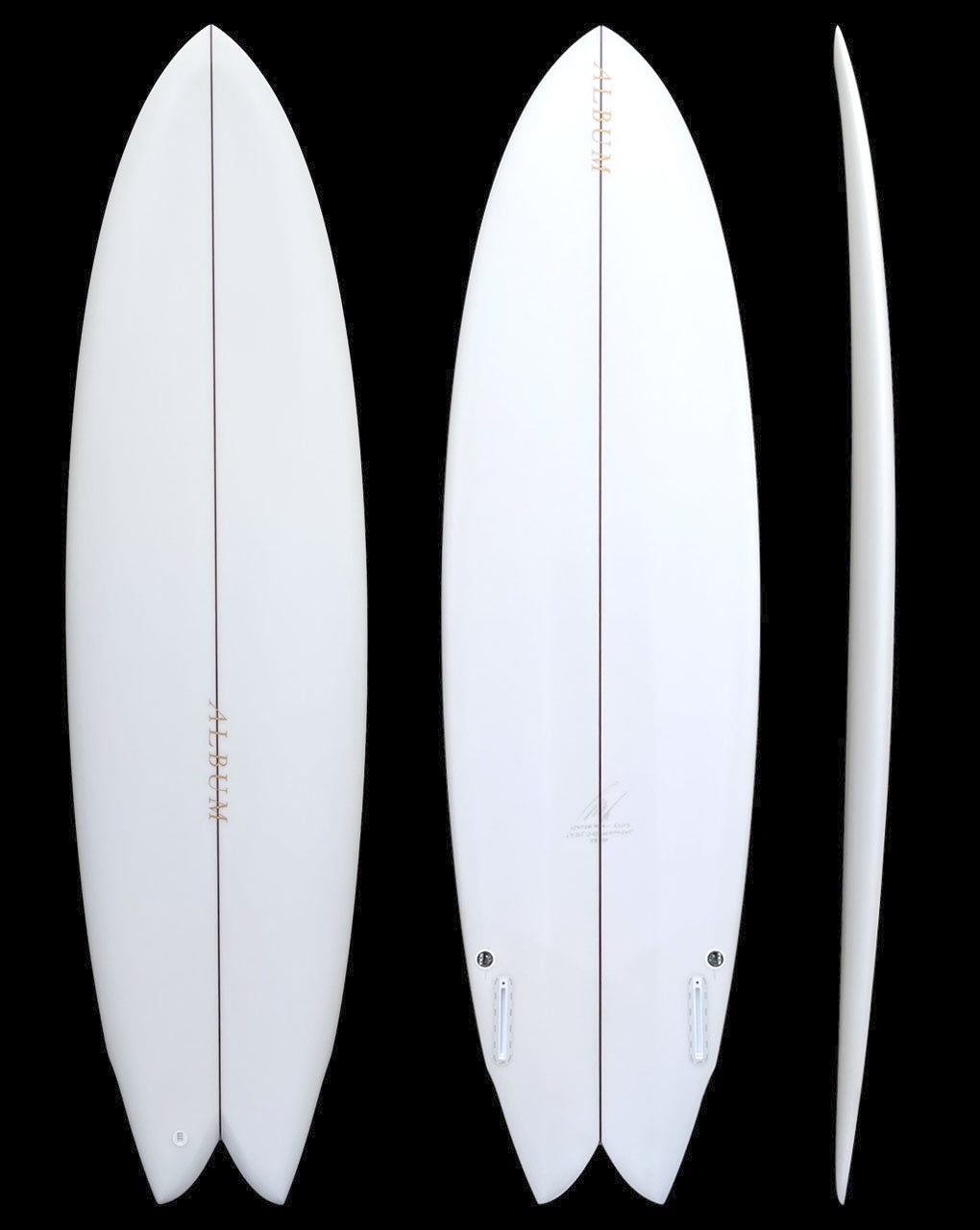VESPER TWINZER - 6'4" X 20.5 X 2.63, 39.7L  FUTURES&FCS