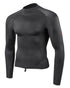 WINDSHIELD LONG SLEEVE RASHGUARD - BLACK