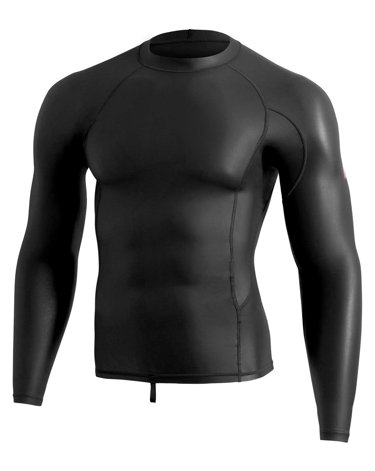 WINDSHIELD LONG SLEEVE RASHGUARD - BLACK