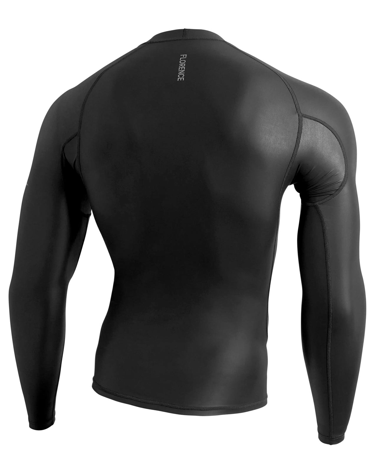 WINDSHIELD LONG SLEEVE RASHGUARD - BLACK