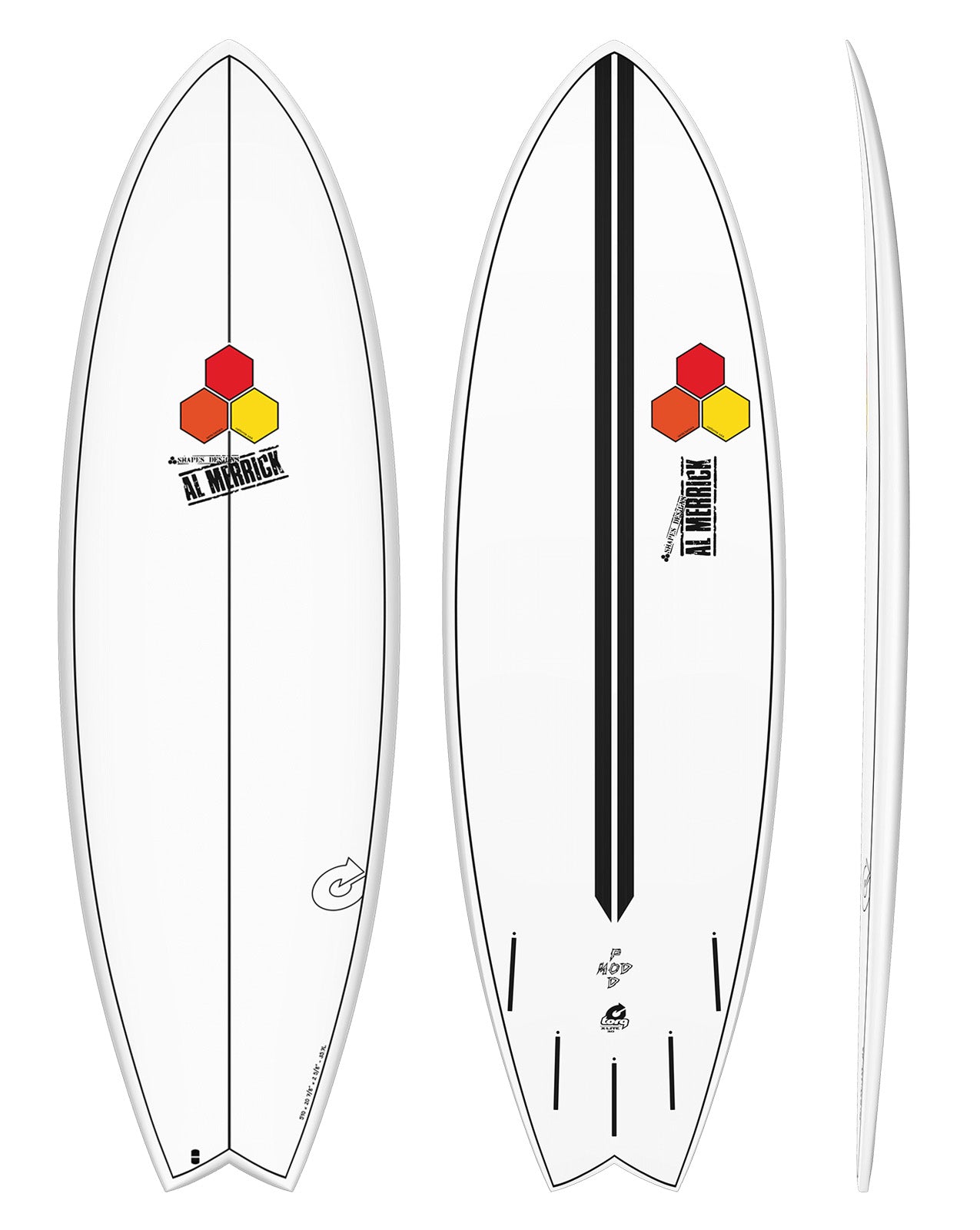 X-LITE POD MOD - 6'06" X 21 7/8 X 2 7/8, 47.6L FUTURE WHITE