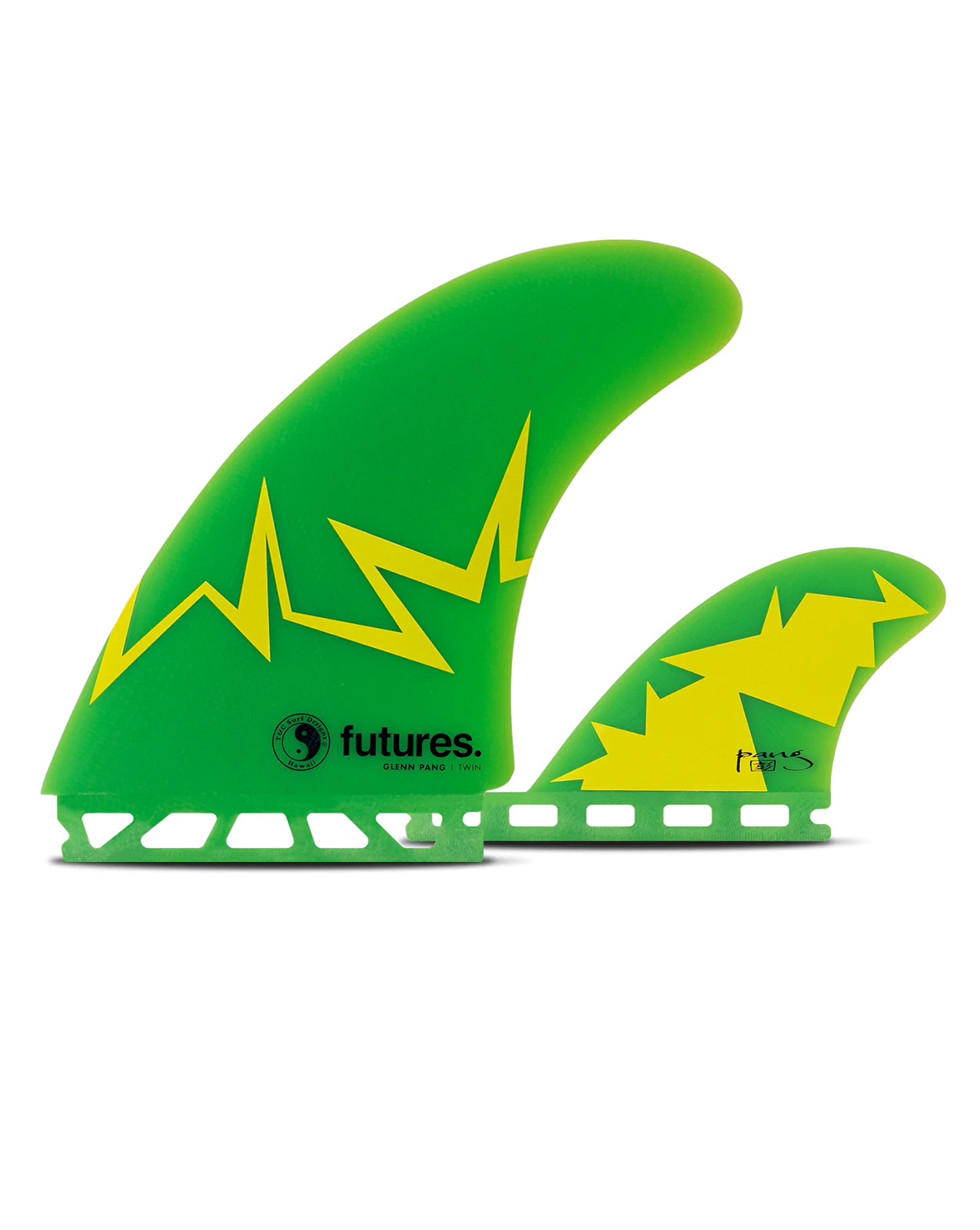 FUTURES. GLENN PANG FG TWIN+1 - GREEN/YELLOW