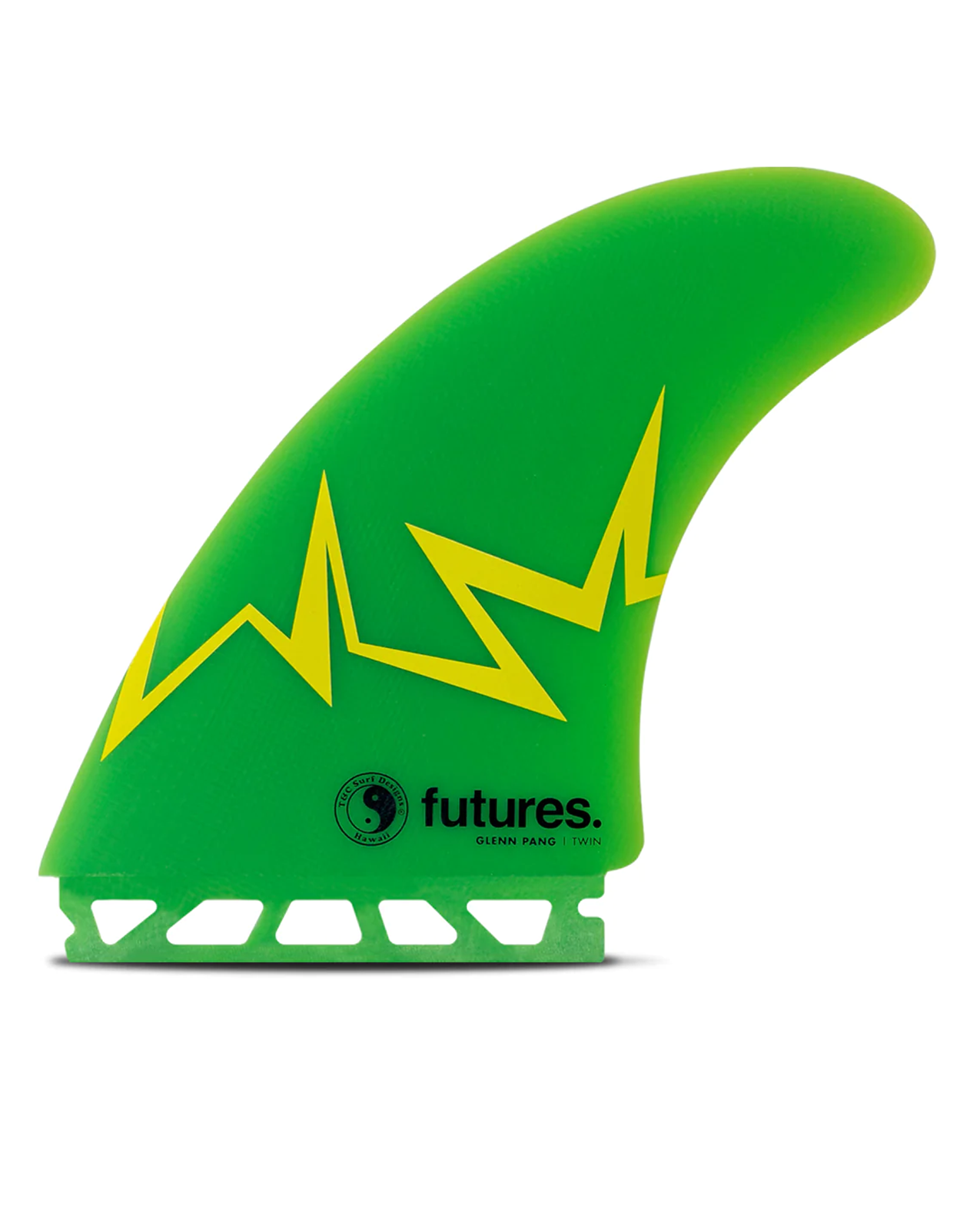 FUTURES. GLENN PANG FG TWIN+1 - GREEN/YELLOW