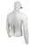 LONG SLEEVE UTILITY POCKET HOODED RASHGUARD - SILVER