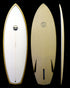 BUMBLEBEE - 5'6" x 20 1/2 x 2 1/2, KHAKI BOTTME AND RAIL