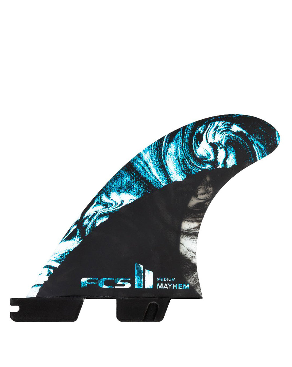 FCS II MAYHEM TRI FIN SET MEDIUM - BLUE