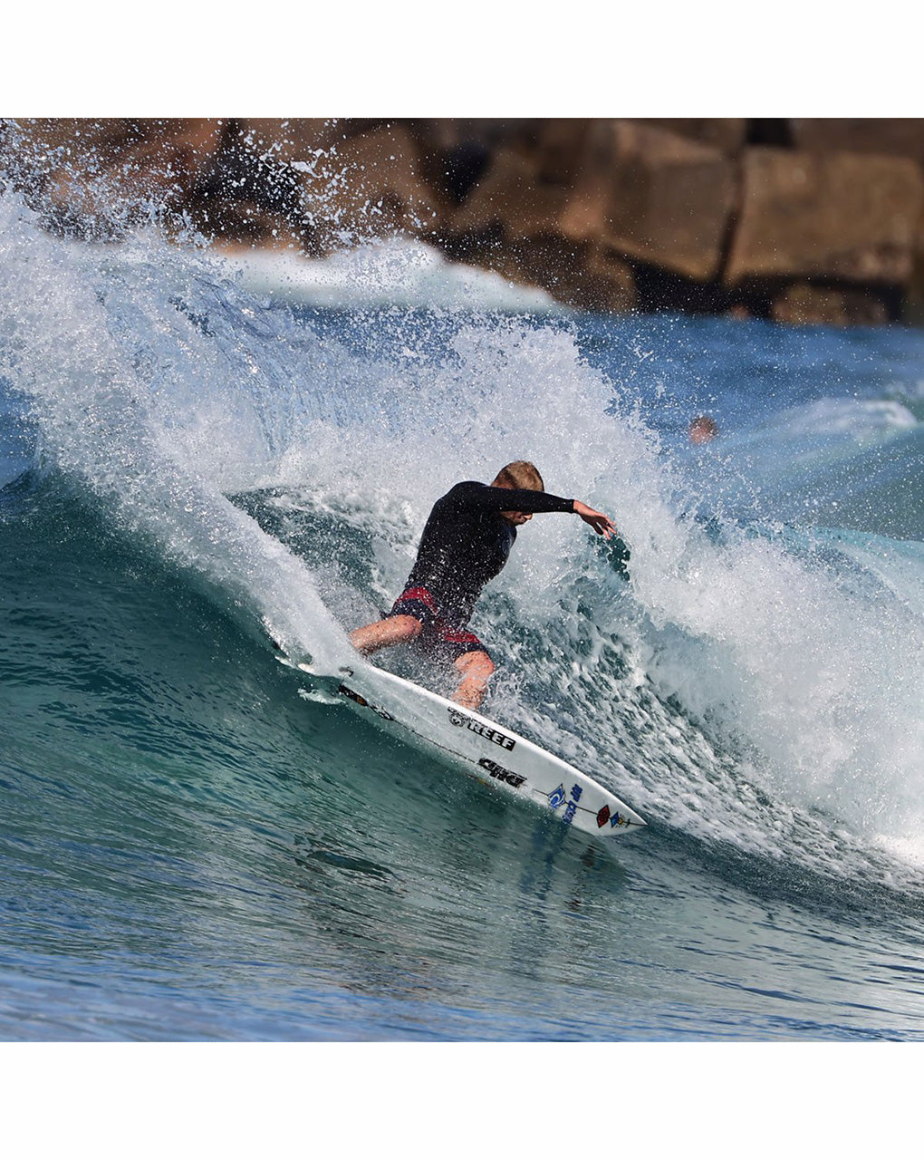 FCS II MF PC TWIN+1 FIN - WHITE