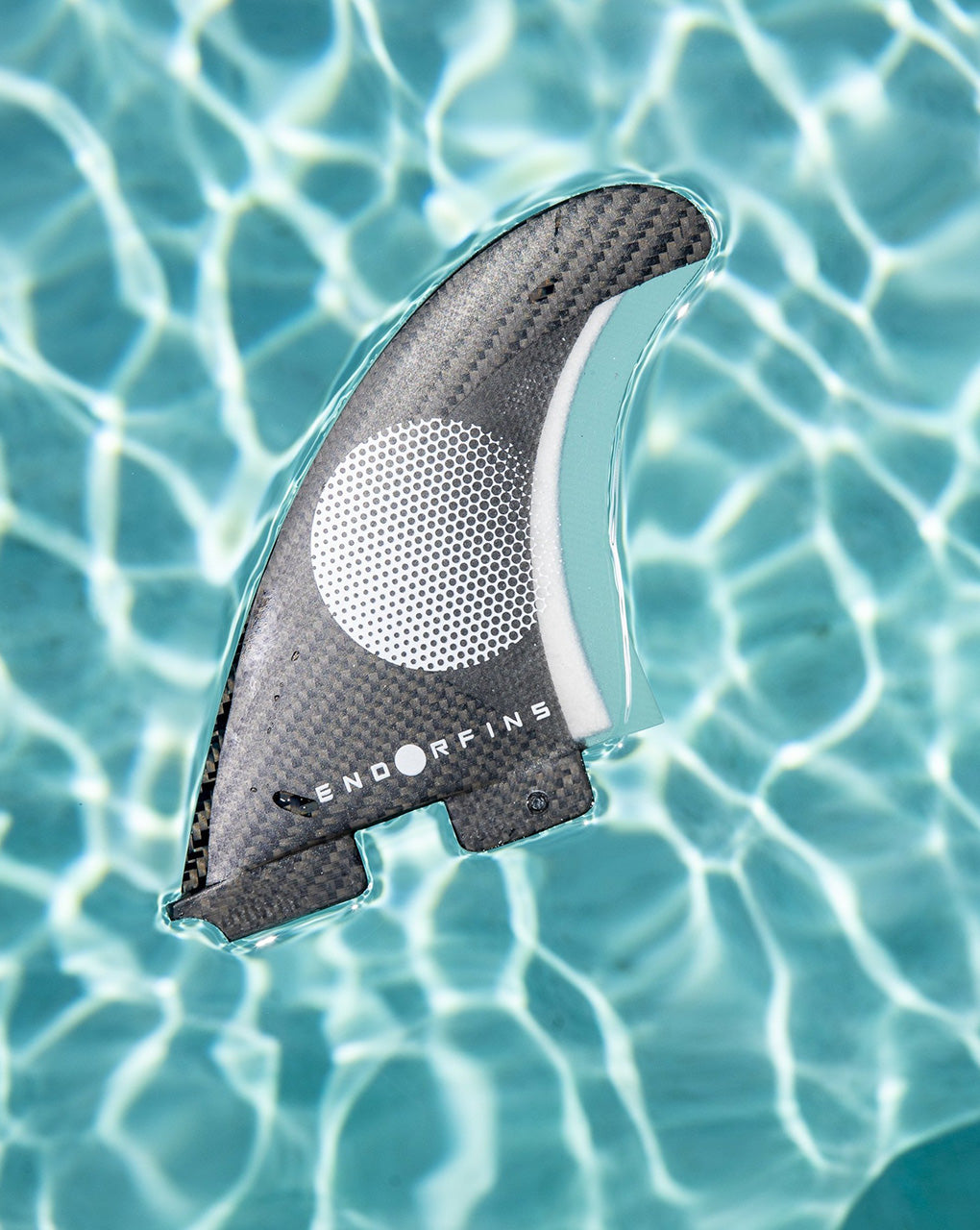 ENDORFINS KS1 3 FIN MEDIUM FCS2 - BLACK/WHITE