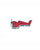GREENOUGH AIRPLANE SMALL STICKERS - RED