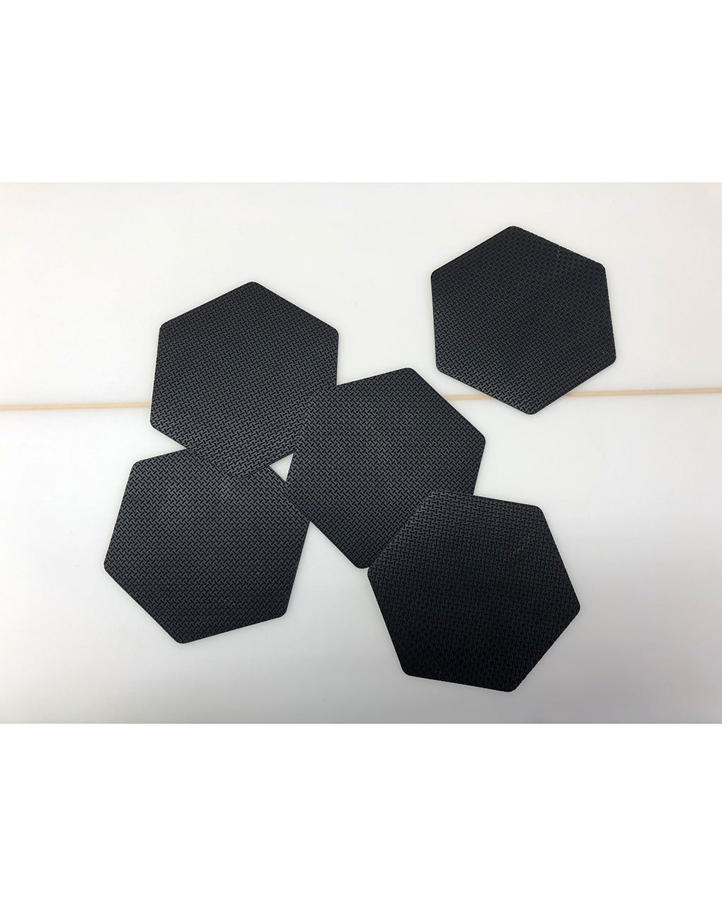 WAX MAT HONEY COMB - BLACK (sold by piece)